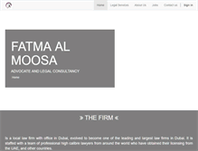 Tablet Screenshot of fatmaalmoosa.com